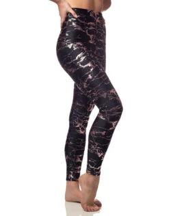 Emily Hsu Marble Rose Leggings