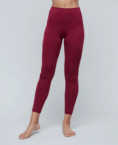 Moonchild Yogawear Lunar Luxe Legging 26" Persian Red