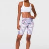 Onzie High Rise Biker Shorts Boho Botanical