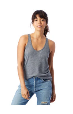 Alternative Apparel Slinky Jersey Tank Top Ash Heather
