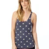Alternative Apparel Racerback Tank Blue Stars