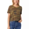 Alternative Apparel Cropped Tee Camo