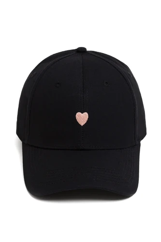 Popflex Little Heart High Ponytail Cap Black - Image 5