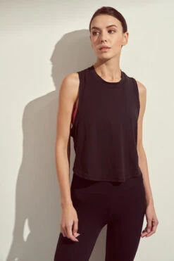 PamMoo Elated Tank Black