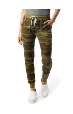 Alternative Apparel Jogger Pants Camo
