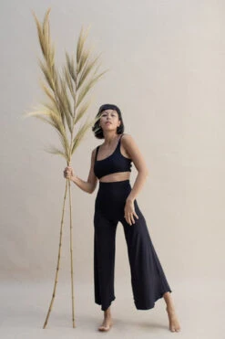 Indigo Luna Layla Flares Black