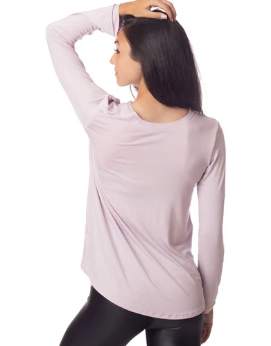 Emily Hsu Sunday Lilac Long Tee - Image 2