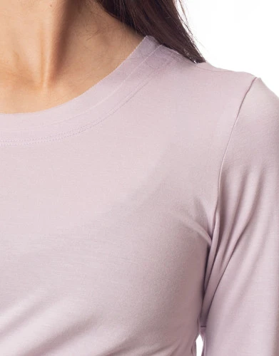 Emily Hsu Sunday Lilac Long Tee - Image 5