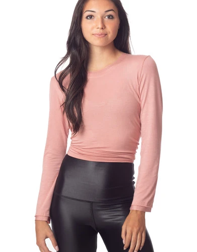 Emily Hsu Sunday Long Tee Dusty Pink