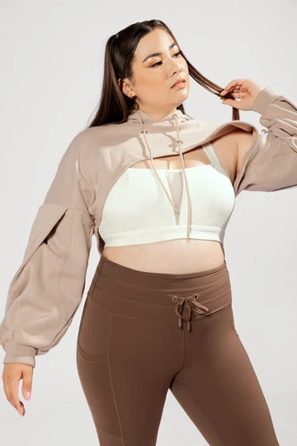 PopFlex Step Up Shruggie Rose Taupe - Image 5