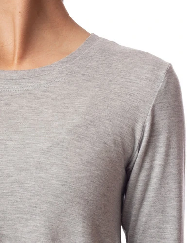 Emily Hsu Sunday Long Tee Heather - Image 4