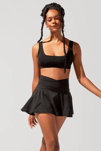 PopFlex Corset Bra Black