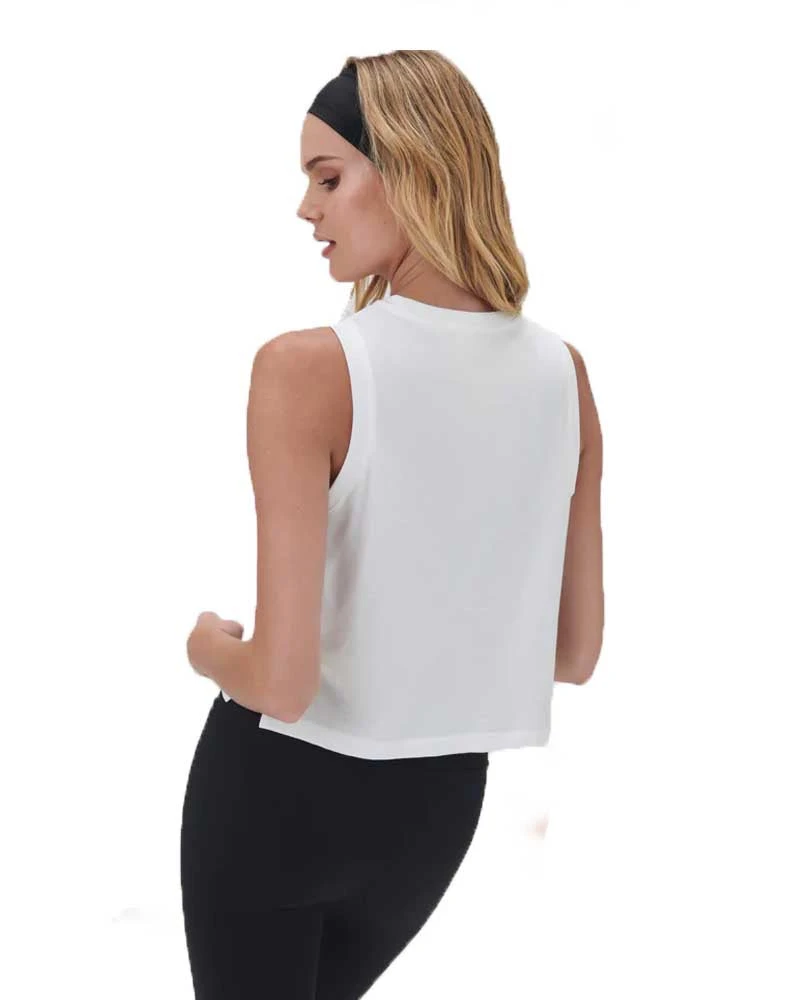 Spiritual Gangster Goddess Vibes Box Crop Tank - Image 4