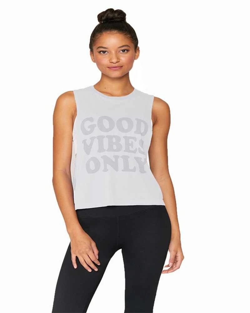 Spiritual Gangster Good Vibes Active Flow Top