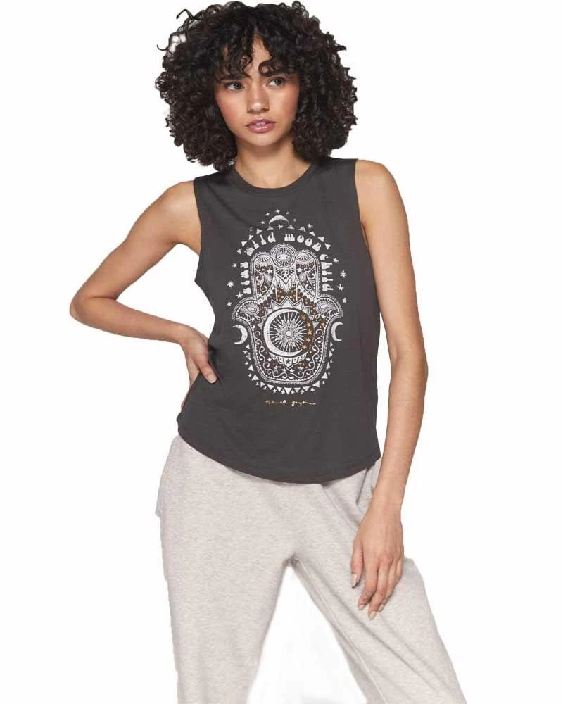 Spiritual Gangster Hamsa Muscle Tank