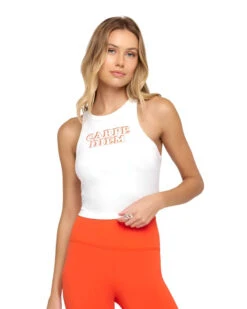 Spiritual Gangster Live Sienna Crop Tank