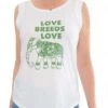 Love Breeds Love Elephant Muscle Tee