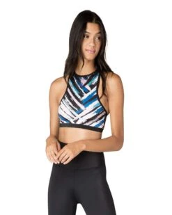 Beyond Yoga Lux Blocked Out Racerback Bra