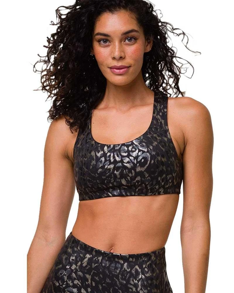 Onzie Leopard Mudra Bra