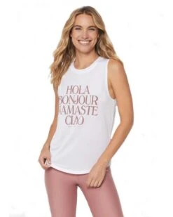 Spiritual Gangster Namaste Active Muscle Tank