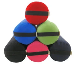 Premium Organic Cotton Yoga Bolster - Round, Rectangle, Pranayama Shapes