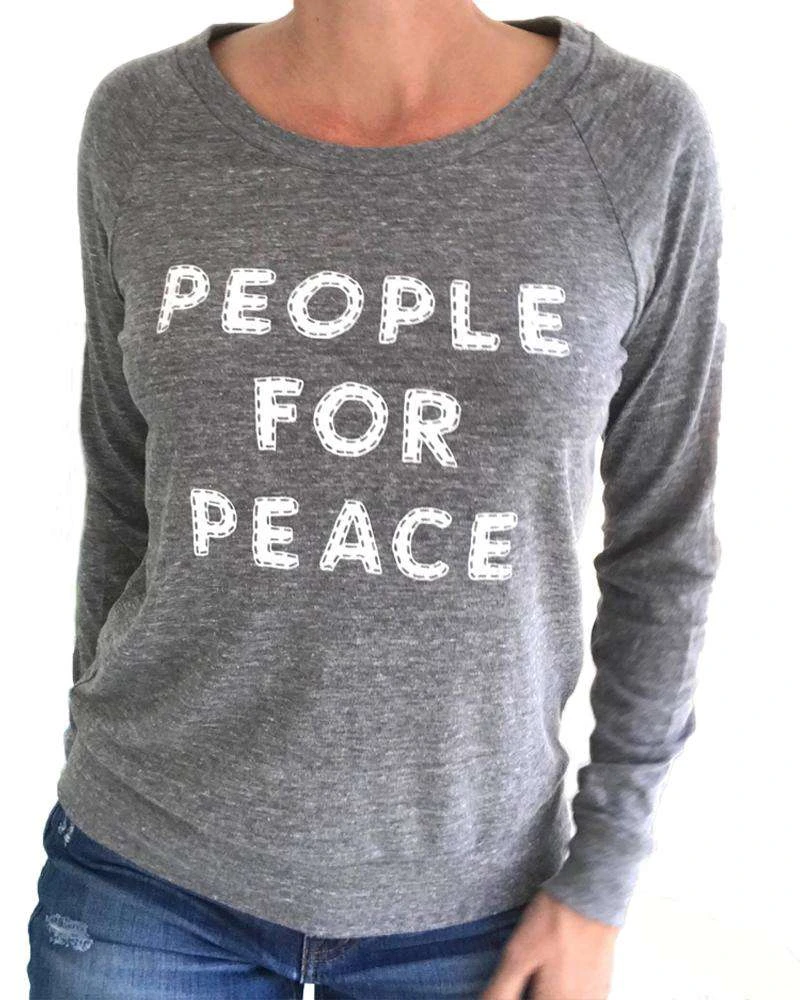 People For Peace Sweatshirt - Image 2