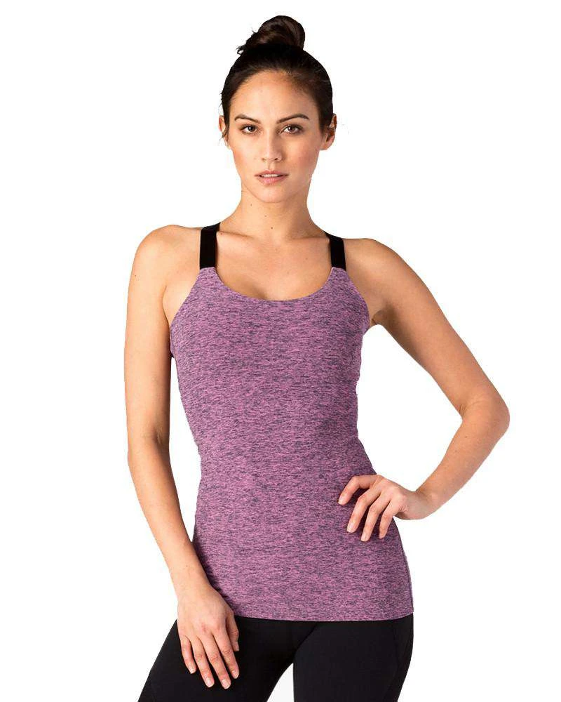 Beyond Yoga Salt & Pepper Midday Cami
