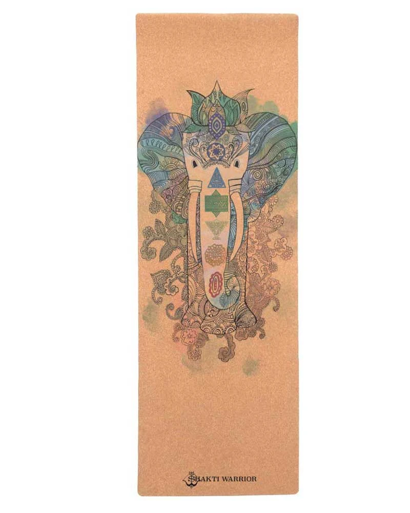 Samskara Pro Cork Yoga Mat 3MM - Image 2