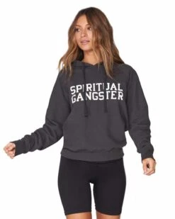 Spiritual Gangster SG Varsity Classic Raglan Hood