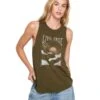 Spiritual Gangster Live Free Jade Muscle Tank