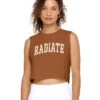 Spiritual Gangster Radiate Callie Crop Tank