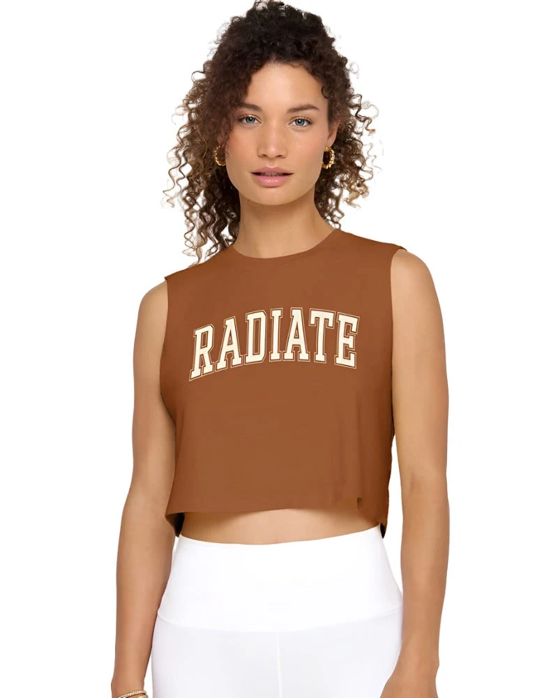 Spiritual Gangster Radiate Callie Crop Tank