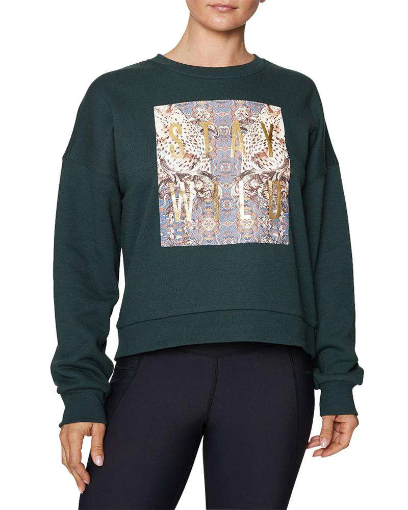 Betsey Johnson Stay Wild Sweatshirt