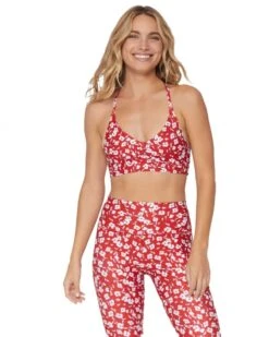 Spiritual Gangster Studio Eco Jersey T-Back Bra