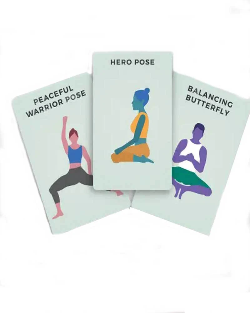 GIFT REPUBLIC 100 Yoga Poses Cards - Image 2